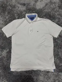 Tommy Hilfiger ホワイト ポロシャツ