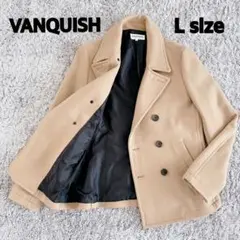 【いわし雲様】【美品】vanquish L ヴァンキッシ ダブルブレストウール