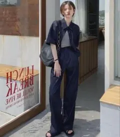 mangrove デニムセットアップ フリーサイズ