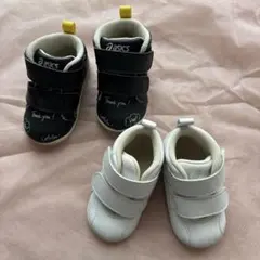 2足セット アシックス asics ディズニースニーカー 12cm 11.5cm