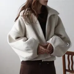 TRIANGLE PALETTE/トライアングルパレット　ショートボアジャケット