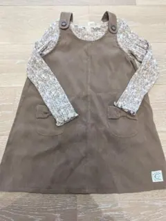 ロンTとワンピースセット110cm