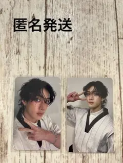 straykids KARMA 通常盤 両面 トレカ ラキドロC バンチャン