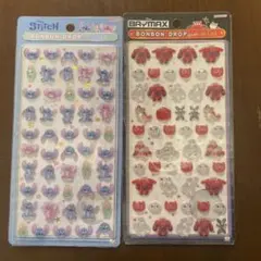 メ*ン様 【正規品】ボンボンドロップシールmini ディズニー2点