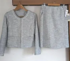 ツイードジャケット・スカートセットアップ　セレモニー入卒スーツ