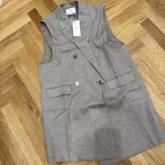 23区✨ダークグレー ✨ダブルブレスト✨ジャケット✨フリーサイズ 