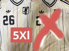 サッカー日本代表 アウェイユニフォーム 半袖 オーセンティック 塩貝健