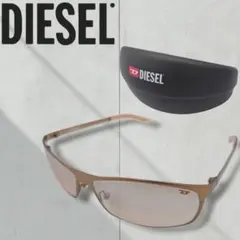 【美品】ディーゼル　DIESEL　サングラス　メンズ　ケース付き　Y2K　メタルのサムネイル
