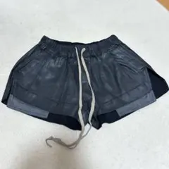 正規品 Rick Owens DRKSHDW コーティングデニムショーツ XS - メルカリ