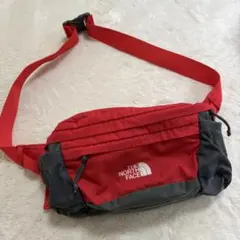 THE NORTH FACE ボディバッグ レッド