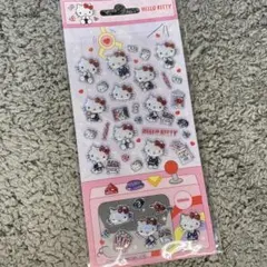 公式サンリオライセンス品★キラキラシールぷっくりシール ハローキティ★限定値下げ