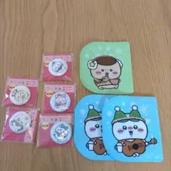 ちいかわ缶ミラー 5個セット オリジナルジッパーパック　セブンイレブン