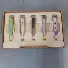 조개 손톱깎이 5개 세트 레트로 디자인