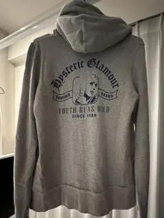 希少☆超美品☆ヒステリックグラマー グレー パーカー