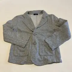 130㎝　男児　グレー　ジャケット