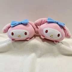 サンリオ マイメロディ もちもちころころ ぬいぐるみ マスコット 2個セット