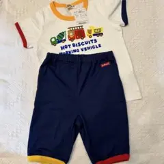HOT BISCUITS ベビーパジャマ 90 半袖　パンツ　ルームウェア