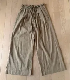 ジャーナルスタンダード　ワイドパンツリネン入り