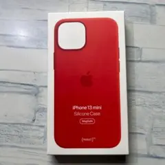 iPhone 13 mini シリコーンケース プロダクトレッド Apple純正