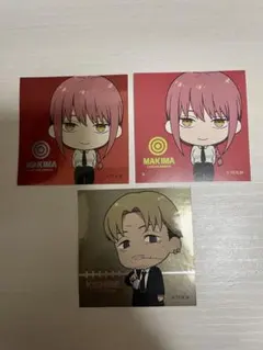 チェンソーマン スクウェアステッカーセット マキマN R 岸辺R