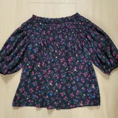 グローバルワーク トップス ブラウス 花柄 可愛い