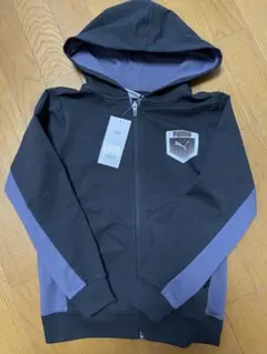 プーマpuma 140 ジュニア パーカー ジャージ サッカー フットサル