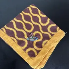 Vivienne Westwood レア·スクイグル柄　ハンカチ　傷あり