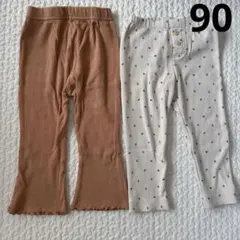 テータテート Ｈ&M パンツ2枚セット 90cm