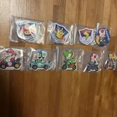 マリオカートワールド　キャラマグネッツ9種のサムネイル