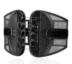 腰サポーター 強力固定力サポート腰用ベルト腰コルセットメッシュ 通気性 軽い