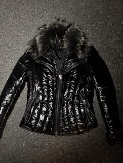 ★レア【FUGA】ファー付きフードジャケット 中綿入り FUBU（フブ） 特価/FUBU 中綿ジャケット メンズ フェイクレザー