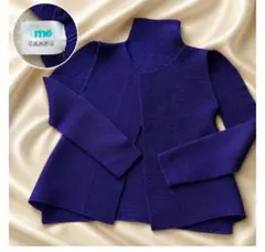 me ISSEY MIYAKE プリーツ 長袖 トップス パープル