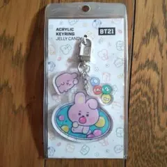 BT21 COOKY アクリルキーホルダー JELLY CANDY ジョングク