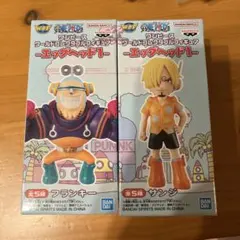 ワンピース ワールドコレクタブルフィギュア エッグヘッド サンジ フランキーのサムネイル
