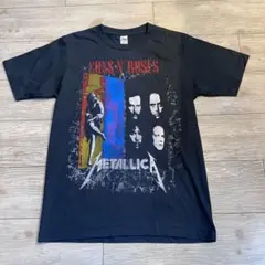 640 ラビ　【L】Guns N' Roses / Metallica Tシャツ
