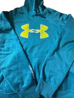 Under Armour ターコイズ フード付きパーカー M