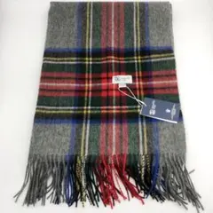 ジョンストンズ　大判　マフラー　スカーフ　グレースチュワート　タータンチェック
