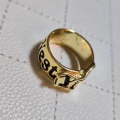 【ゴールド】ヴィヴィアンウエストウッド 指輪 ベルトリング レディース Sサイズ