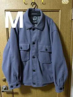 Loose/ルース メルトンオーバーサイズCPOブルゾン M ブルー