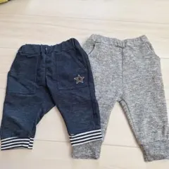 ハーフパンツ90　２本セット
