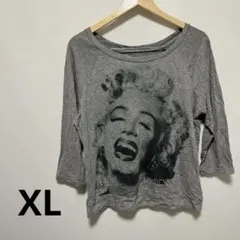 HOLLYWOOD LEGENDS プリント Tシャツ 【XL】 七分袖