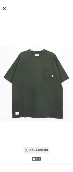 wtaps Tシャツ 221ATDT-CSM02 オリーブ　XL