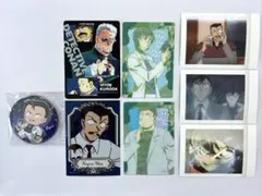 名探偵コナン　毛利小五郎　警視庁組　佐藤美和子　千葉和伸　黒田兵衛　グッズセット