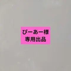ぴーあー様専用