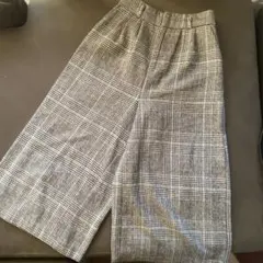 INGNI チェック柄 ガウチョパンツ M