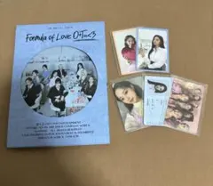 twice ツウィ　formula of love トレカ