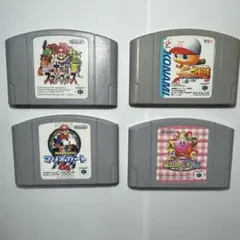 NINTENDO64 ゲームソフト 4本セット