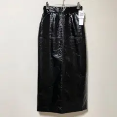 エレンディーク　タイトスカート　エナメルレザーライクタイトスカート　Ｍ　オシャレのサムネイル