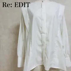 リエディ【美品】オーバーシャツ　ゆったりシャツブラウスのサムネイル