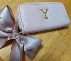 Maison de FLEUR リボン付きイニシャル アクセサリーケース（Y）